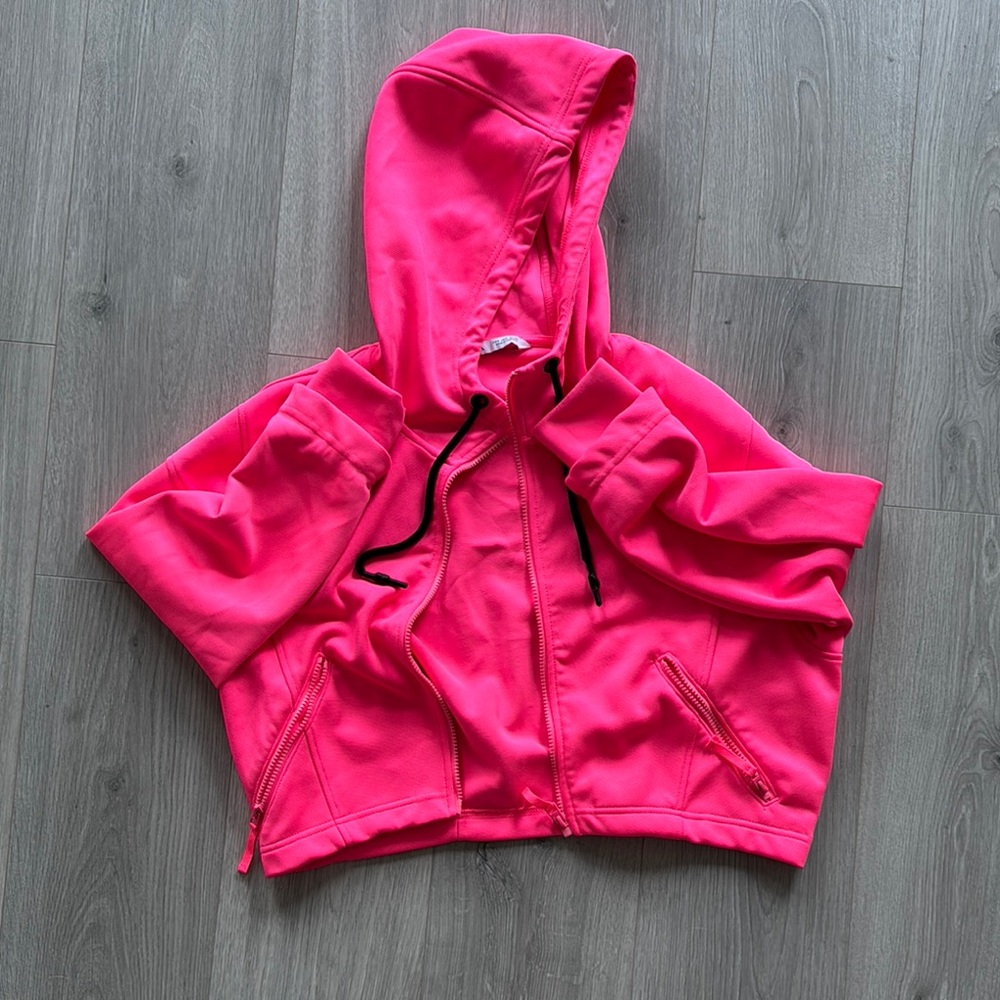 Pink Hooded Jacket